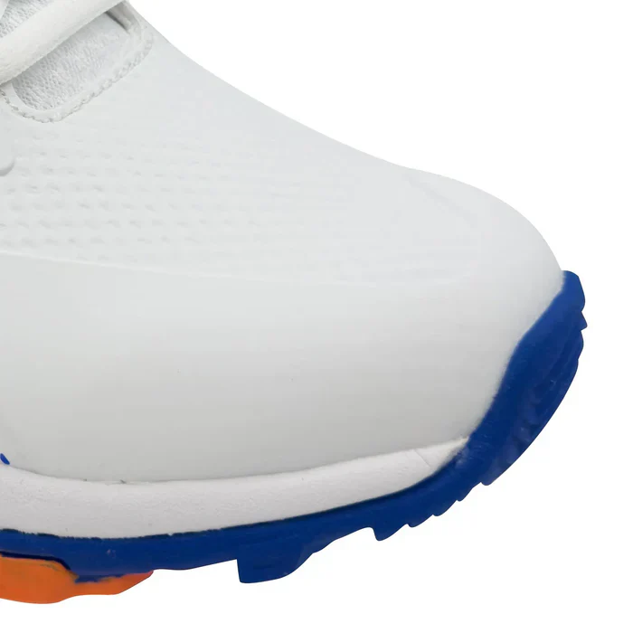 Shine New Edition 7000 Cricket Shoes (Orange & Blue) - Image 8