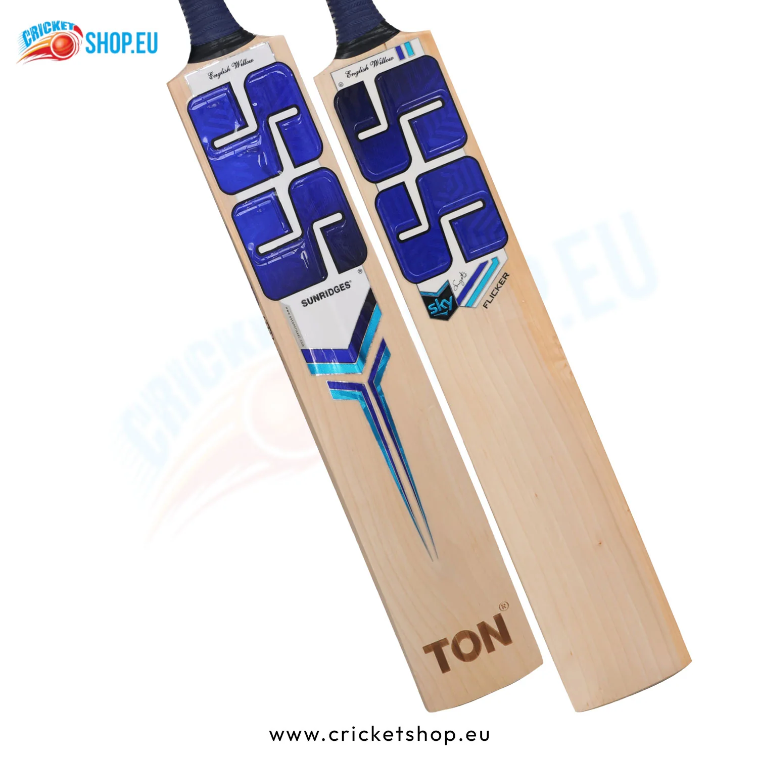 SS SKY Flicker Kashmir Willow Cricket Bat SH - Image 2